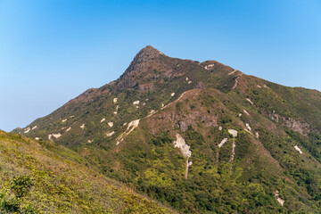 The amazing nature view from Sharp Peak in Sai Kung East Country Park in Hong Kong