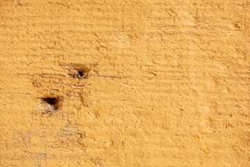 Yellow wood texture closeup.