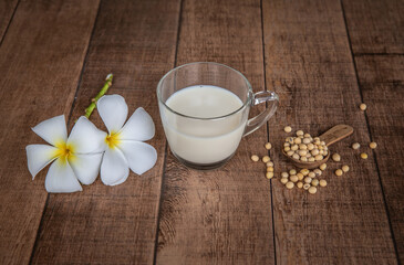 Fresh soy milk for nutritious, healthy and delicious milk substitute.