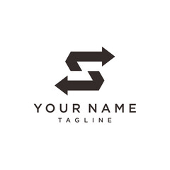 Letter S logo icon design template elements. Unique modern creative trendy business brands.