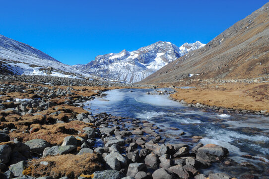 Yume Samdong (Zero Point). Sikkim, India.