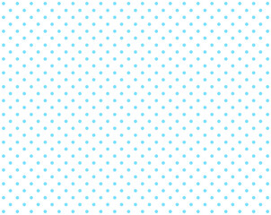 Hellblaue Punkte auf weißem Hintergrund