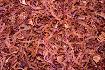 Shredded pork, healthy menu, eaten with hot sticky rice