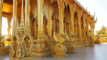 Kanok pattern is a unique feature of Thai temples
