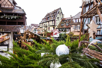 Colmar, Alsace, France. Petite Venice for christmas .