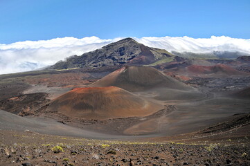 Mountains and volcanoes in Hawaii