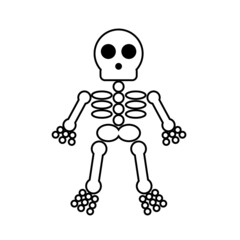 skeleton icon