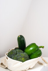 Photo of a bunch of green vegetables