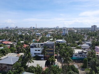 Over view of palarivattom city, kerala 