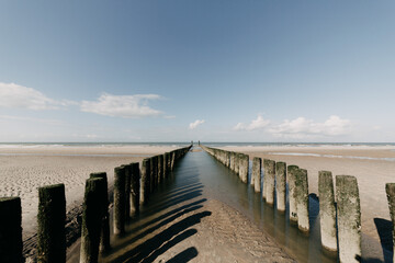 Küste in den Niederland
