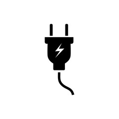 Electric plug icon