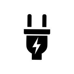 Obraz premium Electric plug icon