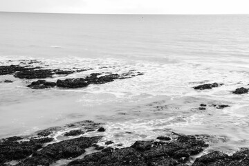 waves on the beach