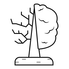 tree icon vector illustration photo