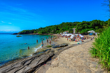 Fototapeta na wymiar Azeda Beach in Buzios, Rio de Janeiro, Brazil