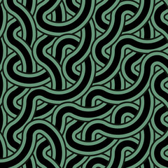 Colour Hexagon Tile Connection art background design illustration