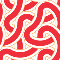 Colour Hexagon Tile Connection art background design illustration