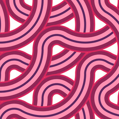 Colour Hexagon Tile Connection art background design illustration