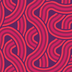 Colour Hexagon Tile Connection art background design illustration