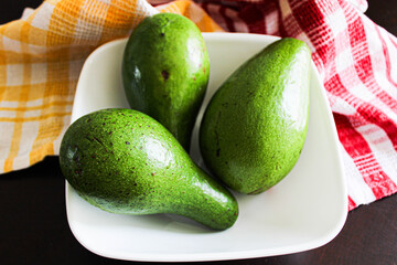 still life image tropical products