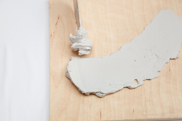 putty of wood