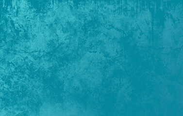 Fototapeta na wymiar Grunge blue concrete wall. abstract Background. 