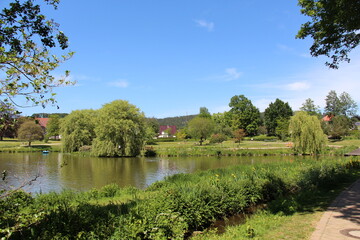 Der Charlottensee in Bad Iburg