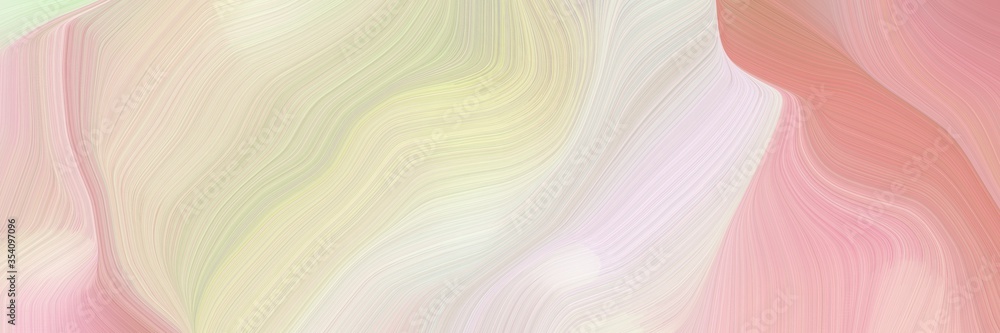Poster beautiful and smooth background elegant graphic with baby pink, tan and dark salmon color. modern so