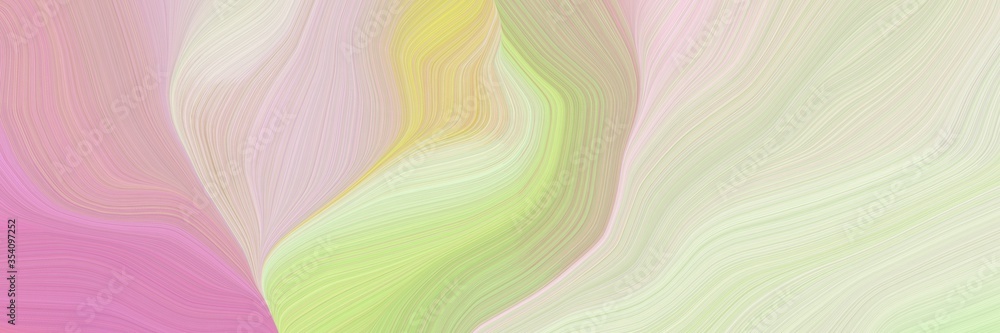 Poster beautiful and smooth dynamic elegant graphic. abstract waves design with pastel gray, pastel violet 