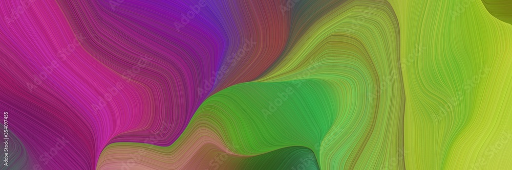 Poster beautiful and smooth elegant graphic with waves. modern soft curvy waves background design with dark