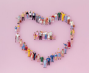 ミニチュア人形素材