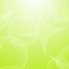 Fototapeta premium Colorful abstract background with circles and stars. Simple flat vector illustration.