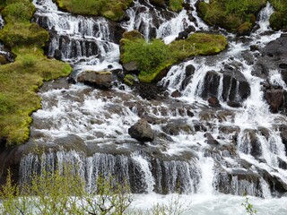 WATERFALL IN ICELAND