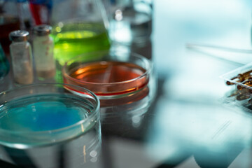 laboratory test tube with tubes