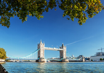 Tower Bridge in London, UK