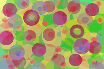 abstract background colors circles retro