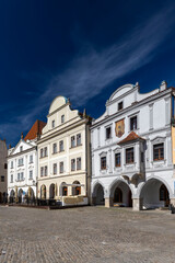 Fototapeta na wymiar View of the city of Czech Krumlov, Southern Bohemia, Czech Republic