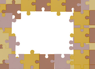 3d rendering of jigsaw for background other idea 