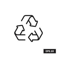 Recycle icon, Recycle sign/symbol vector