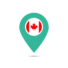 vector map pointer flag