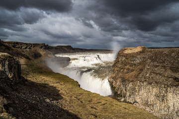 Storm clouds over the Waterfall