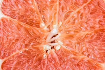 grapefruit at the market close up