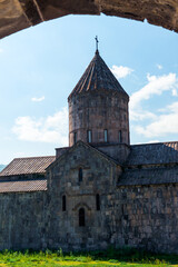 Fototapeta premium Tatev Orthodox Monastery, a tourist attraction in Armenia