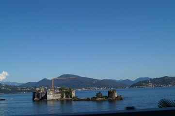 Fototapeta premium lake como italy