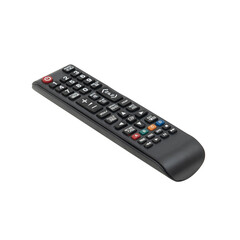 android smart tv remote control in white background
