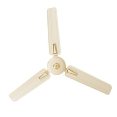 Ceiling fan in different color, size, shape and design in white background