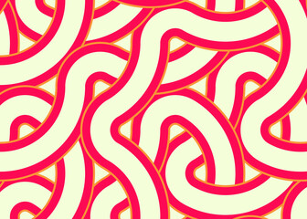 Colour Hexagon Tile Connection art background design illustration