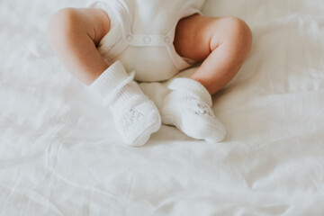 Petits pieds d'un nouveau né