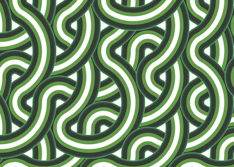 Colour Hexagon Tile Connection art background design illustration