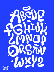 urban style handmade lettering and illustrations
